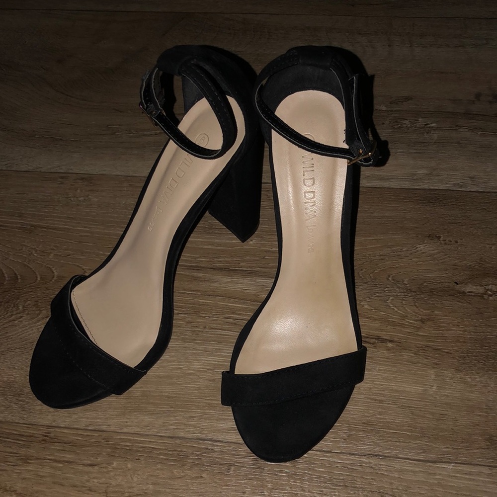 Black heels